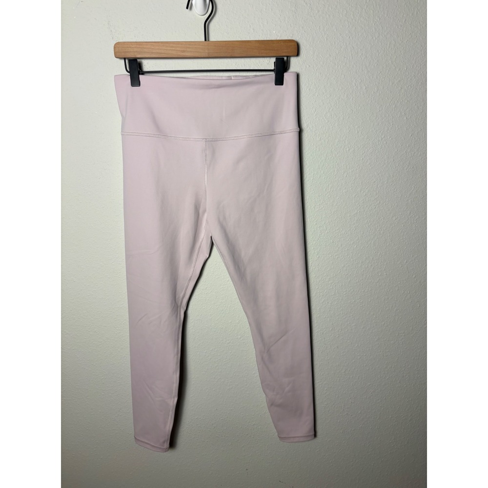 Athleta Elation Tight Leggings Lavender Pink High Waisted Yoga Pants Medium